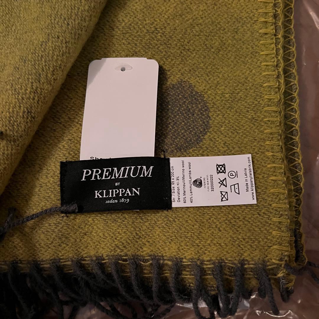 【新品タグ付き】KLIPPAN/クリッパン×ミナペルホネン ストール