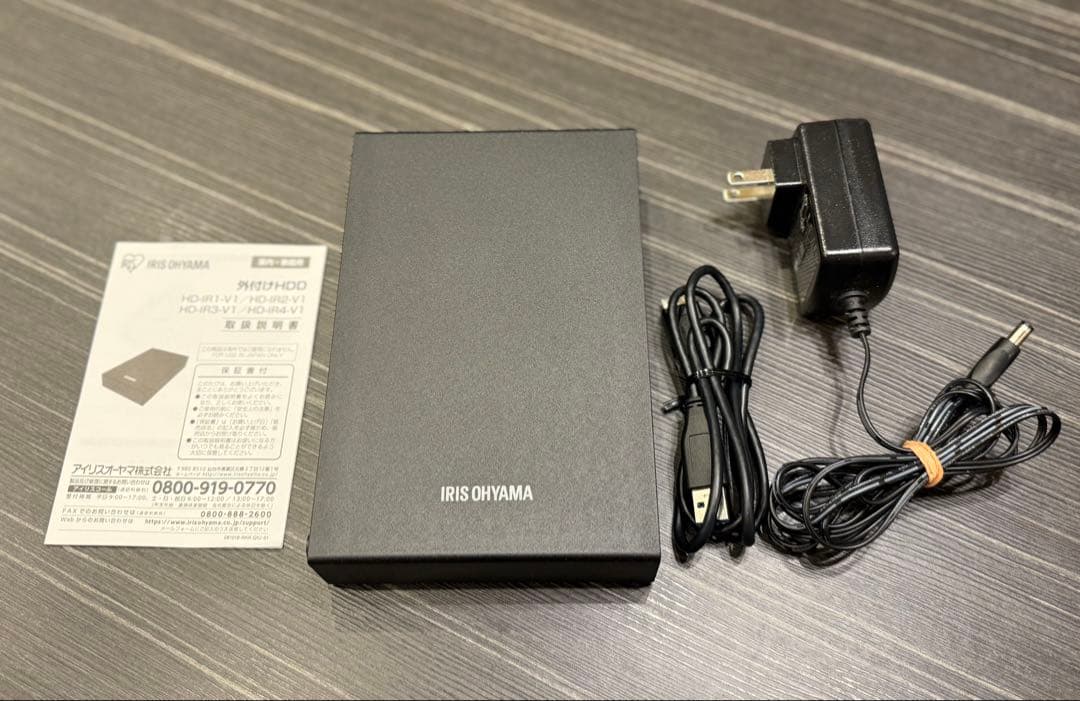 IRIS OHYAMA テレビ録画用外付けHDD 3.0TB