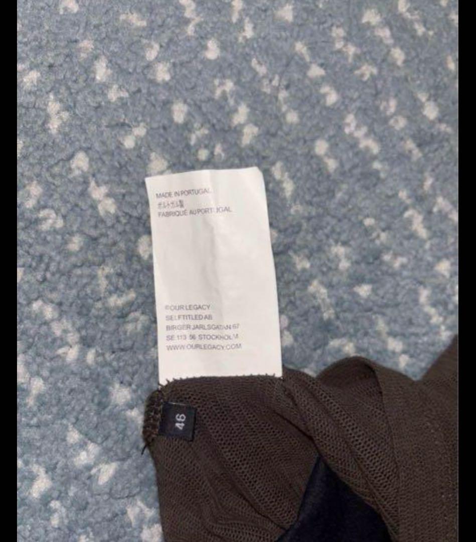 トップス Our Legacy REVERSIBLE GRAVITY TANK 46