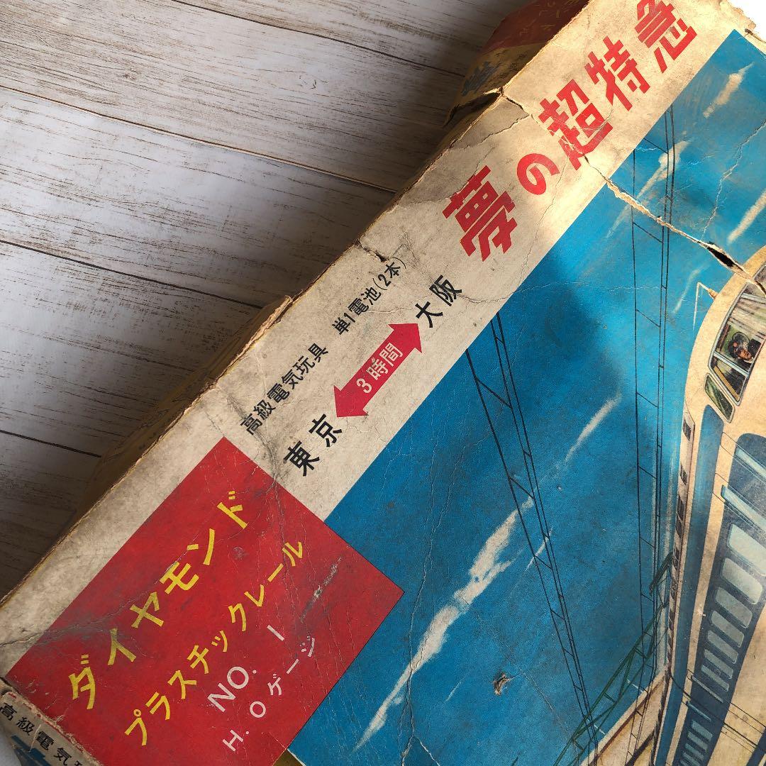夢の超特急　No.1 H.Oゲージ　機関車　プラスチックレール　蔵出し　ジャンク