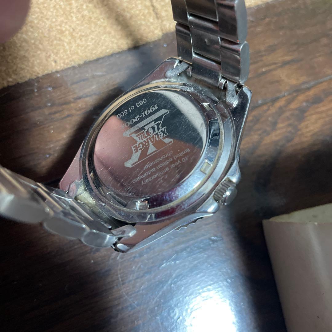 エクストララージ‼️10周年アニバーサリー‼️ダイバーウォッチ‼️ シリアル63番