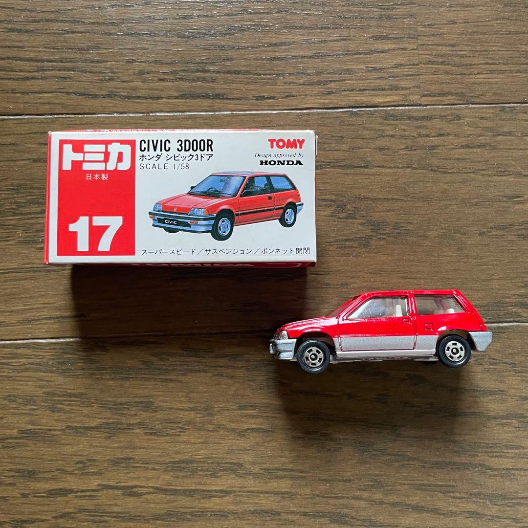 トミカ（日本製） ホンダ シビック3ドア