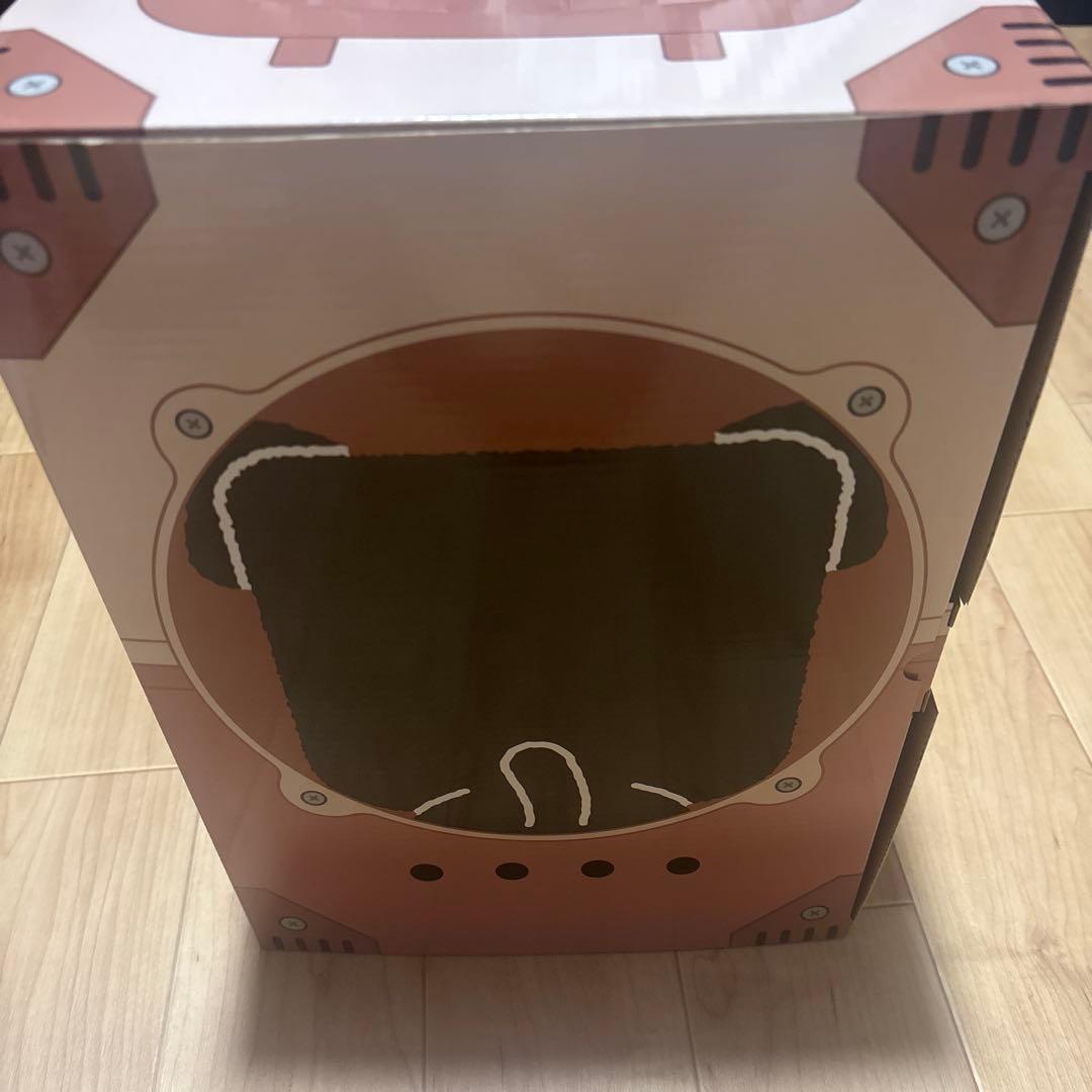 デリ丸。　等身大サイズ　ぬいぐるみ　黒