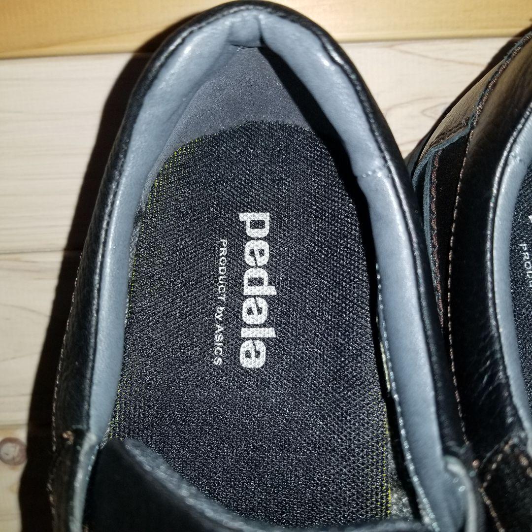 新品　ASICS　アシックスウォーキング　ゴアテックス ペダラ 25.5 シボ革