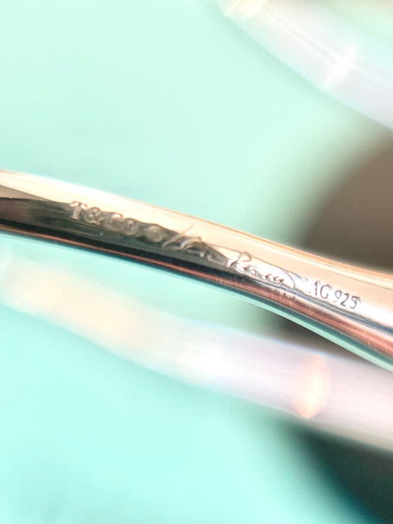 ティファニー エルサペレッティ オープンハートフープ ピアス M ミディアム