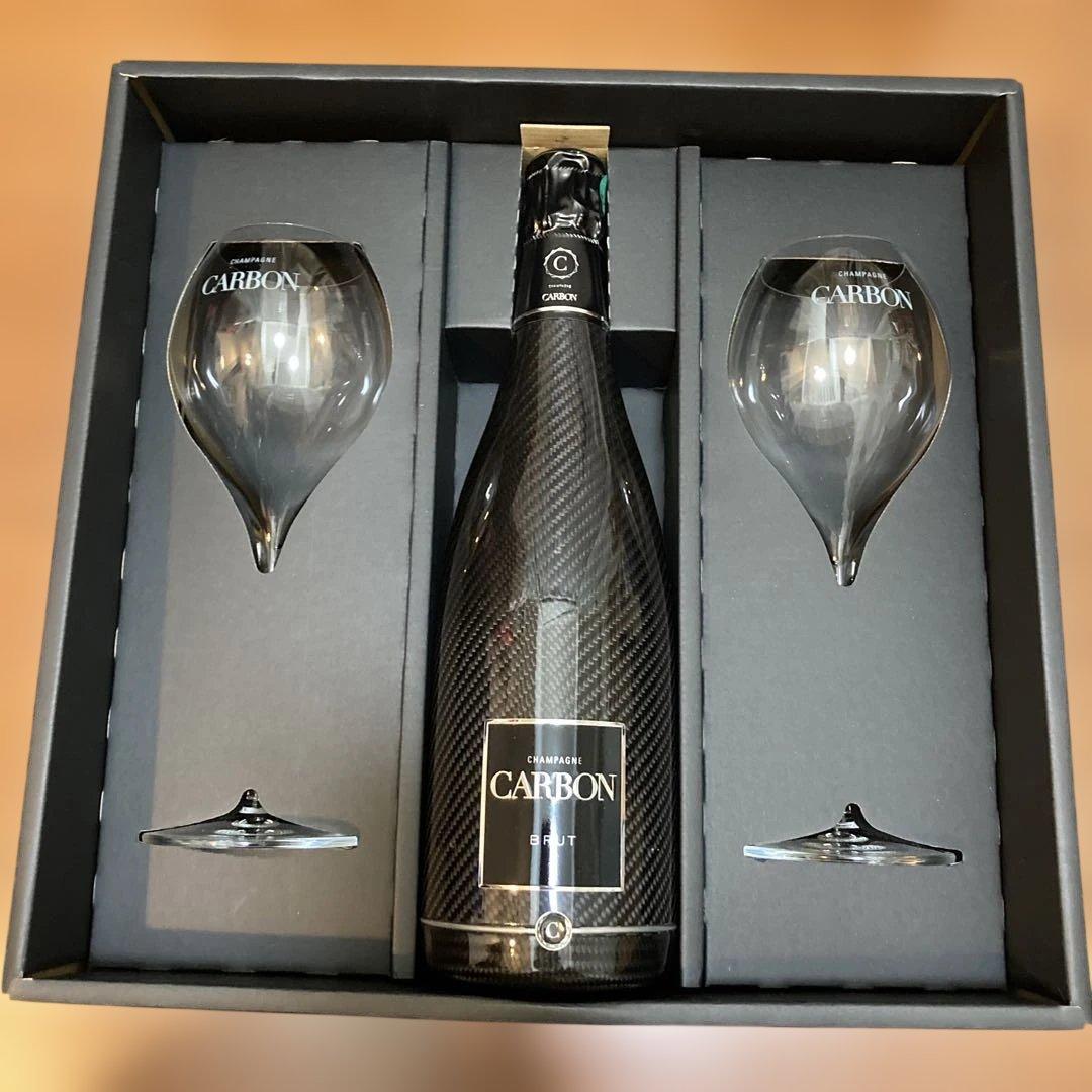 値下げ⭐︎CARBON シャンパン ブリュット グラスセット