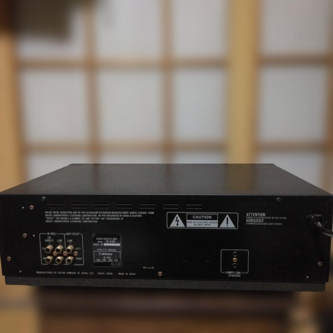 ビクター　ステレオカセットデッキ　TD-V707
