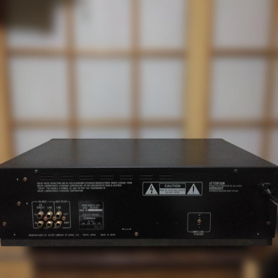 ビクター　ステレオカセットデッキ　TD-V707