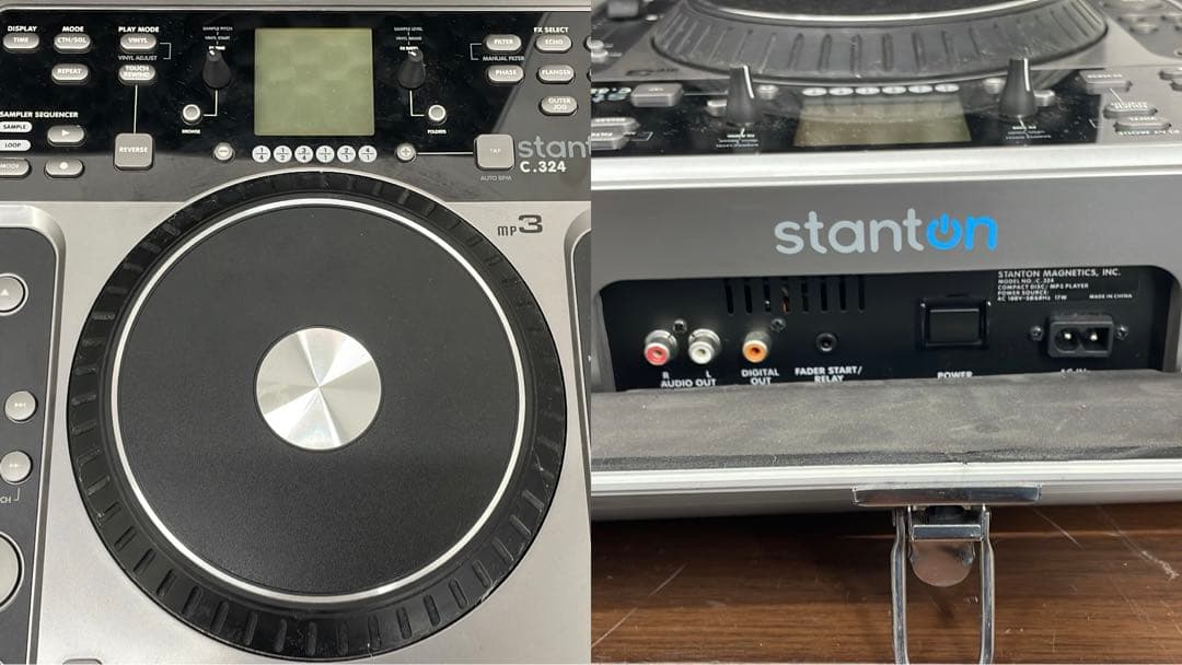 ECK42 コルグ スタントン C.324 M.212 CDJプレイヤー 現状