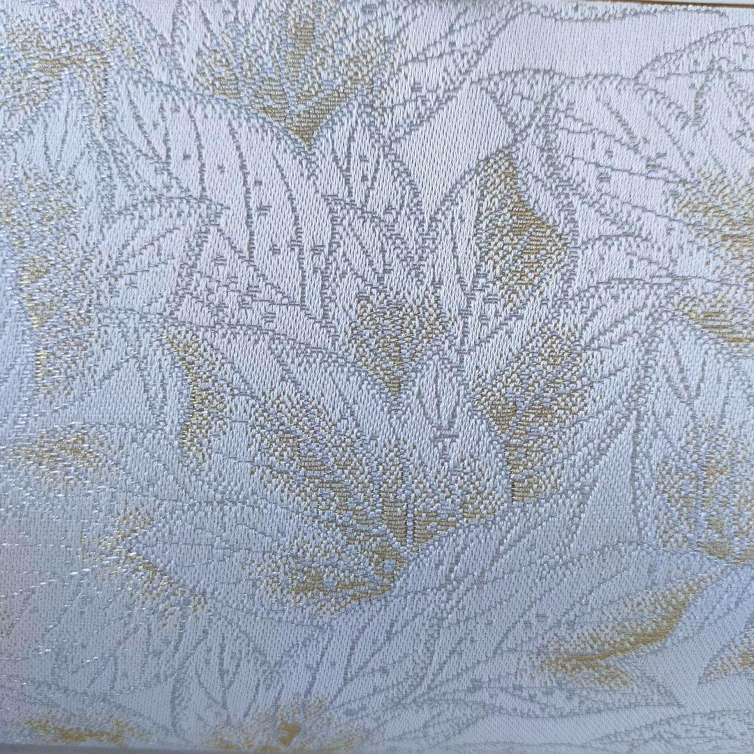 草履 バック セット ゴールド 金 白 ホワイト シルバー 葉 銀 050705