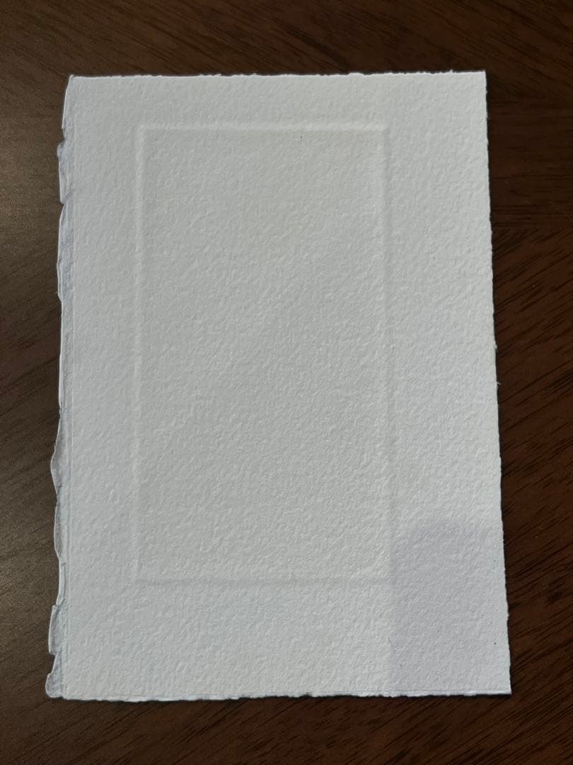 アルフォンスイノウエ リコーダーを吹く少女 銅版画　アルフォンス井上　蔵書票