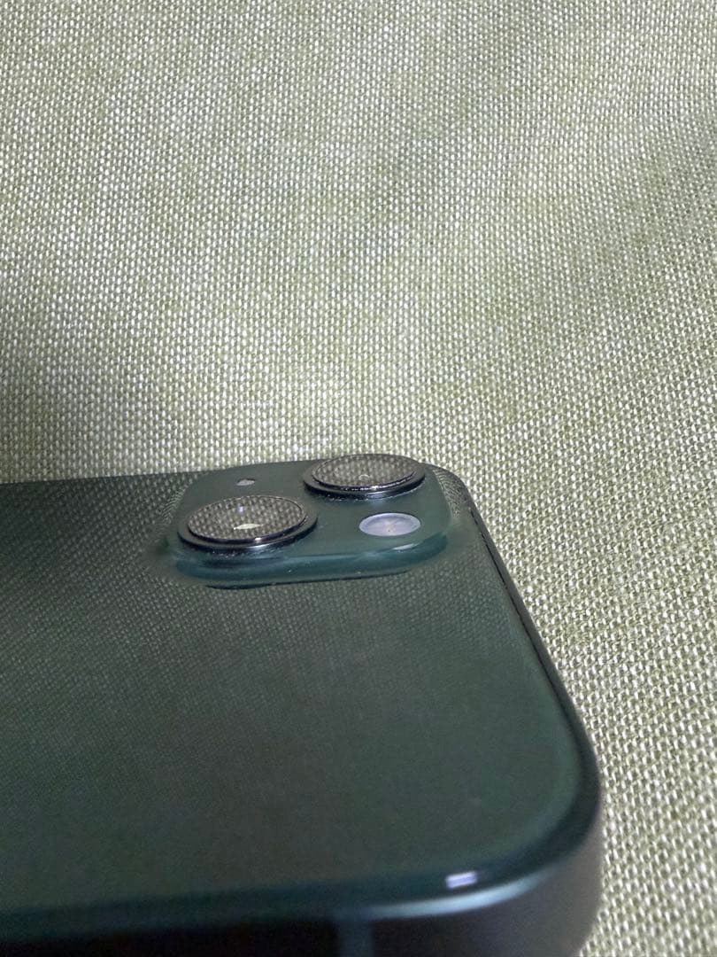 iPhone13 128GB グリーン　保護フィルム付き