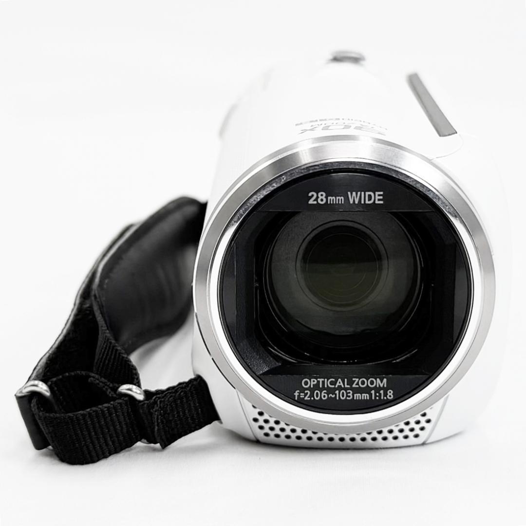 パナソニック HC-V480MS-W ホワイト デジタルHDビデオカメラ