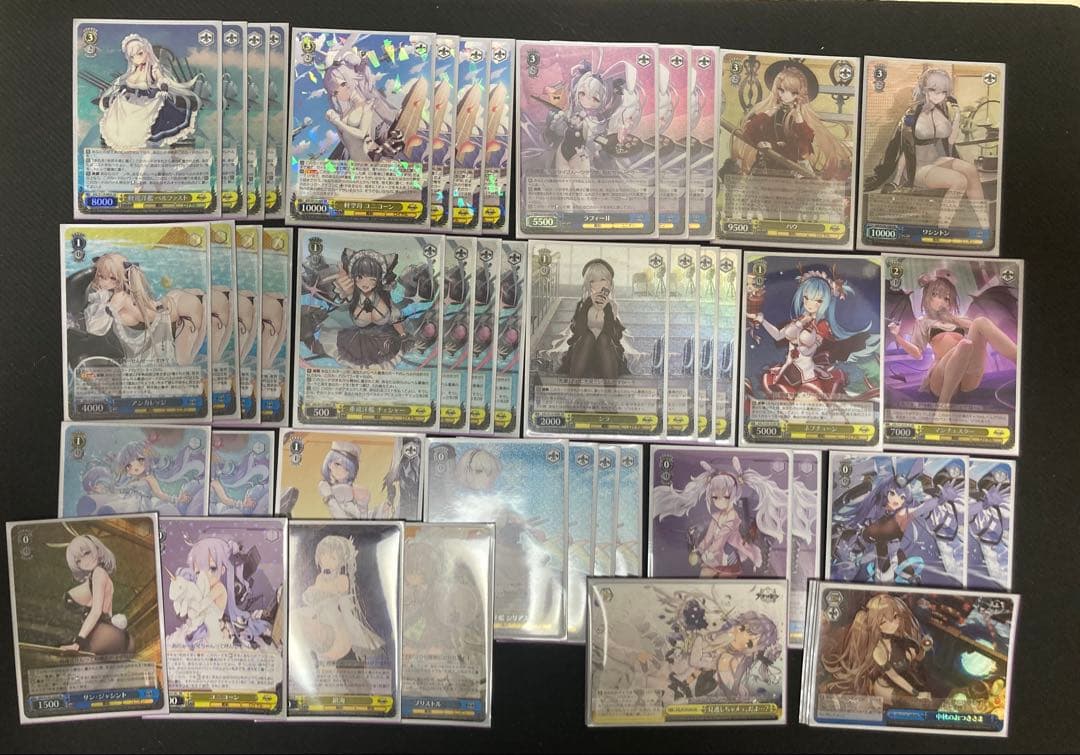 アズールレーン　デッキ　ホイル　ヴァイス アズレン　SR RRR アンカレッジ