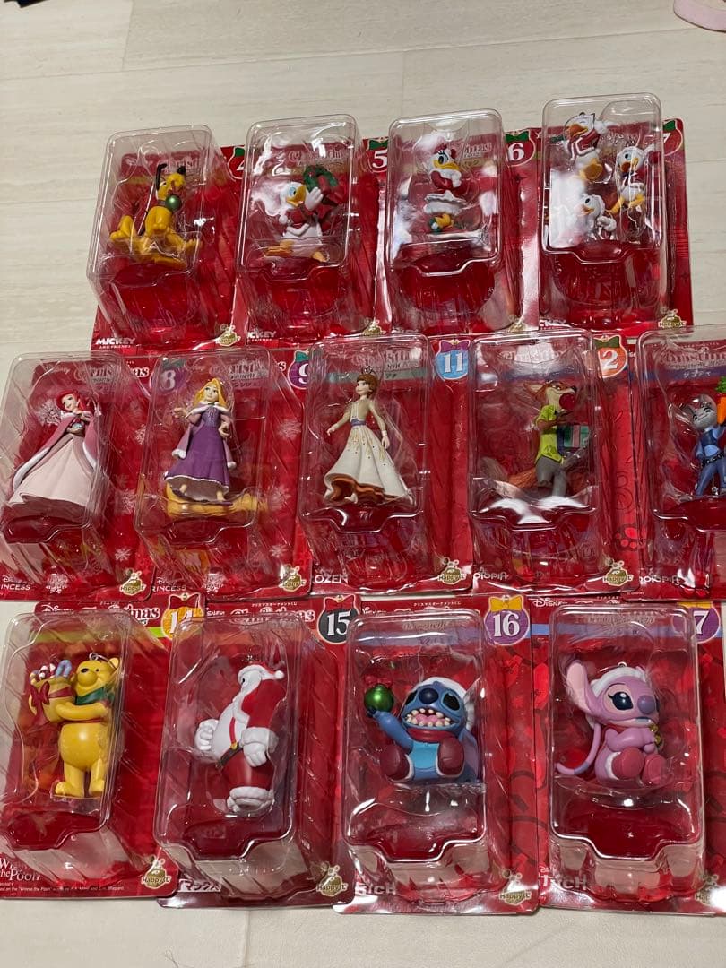 値下げ　ディズニー　クリスマスオーナメント　2025 まとめ売り　13個セット