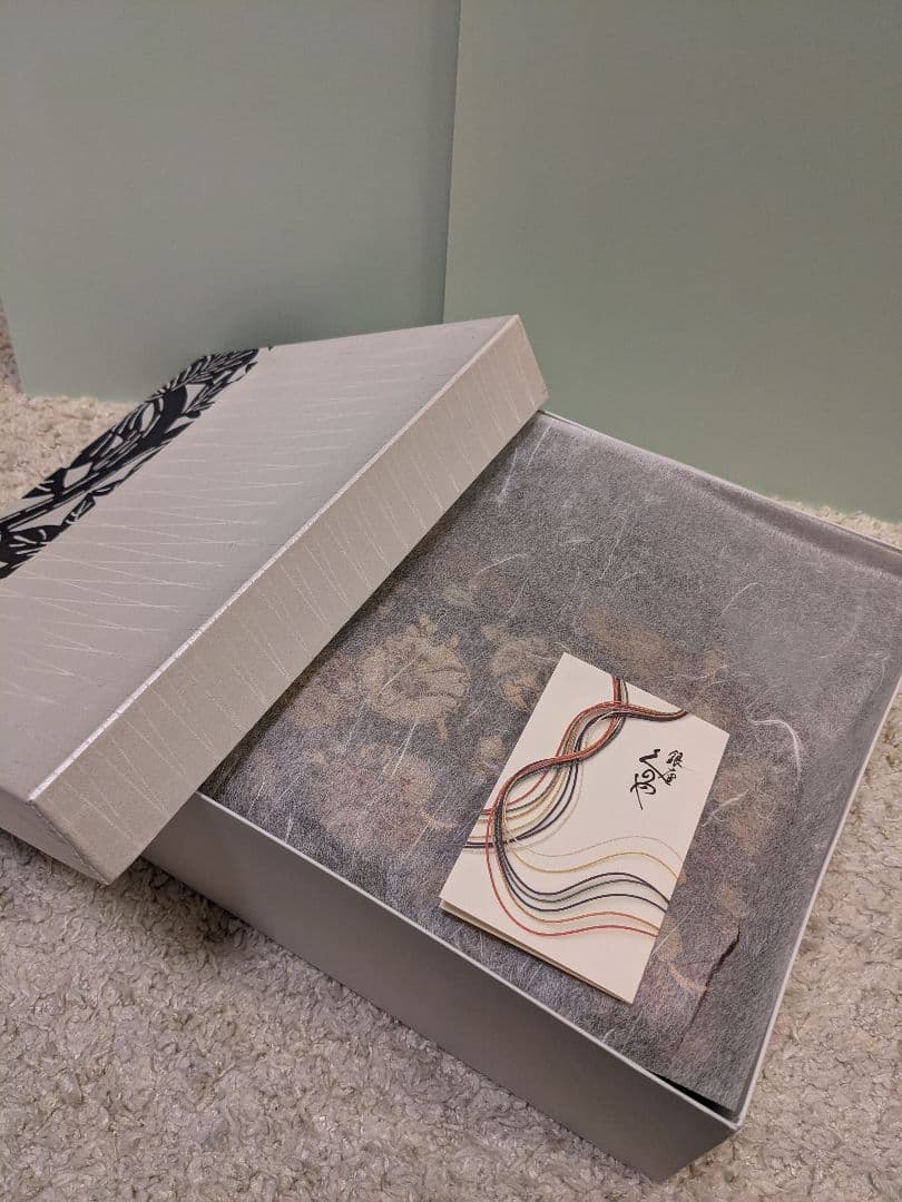 銀座くのや 花柄刺繍 和装用利休バッグ 新品未使用