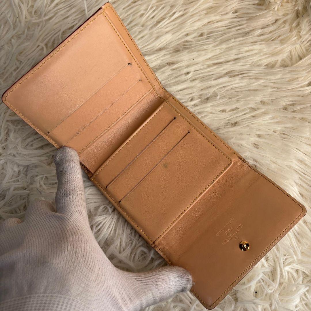 【激レア 美品】ルイヴィトン　三つ折り財布　マルチカラー　カルトクレディ　白系