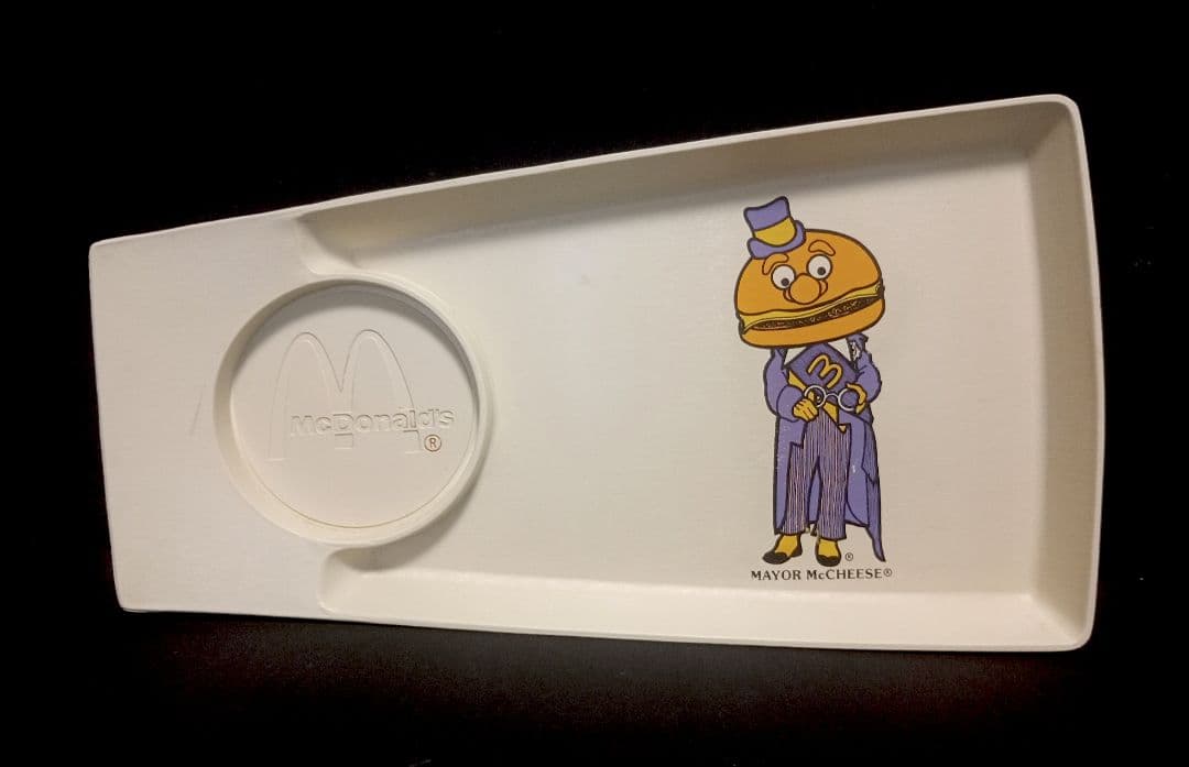 レア全６種 1970s USAビンテージ マクドナルド キッズミールトレイ