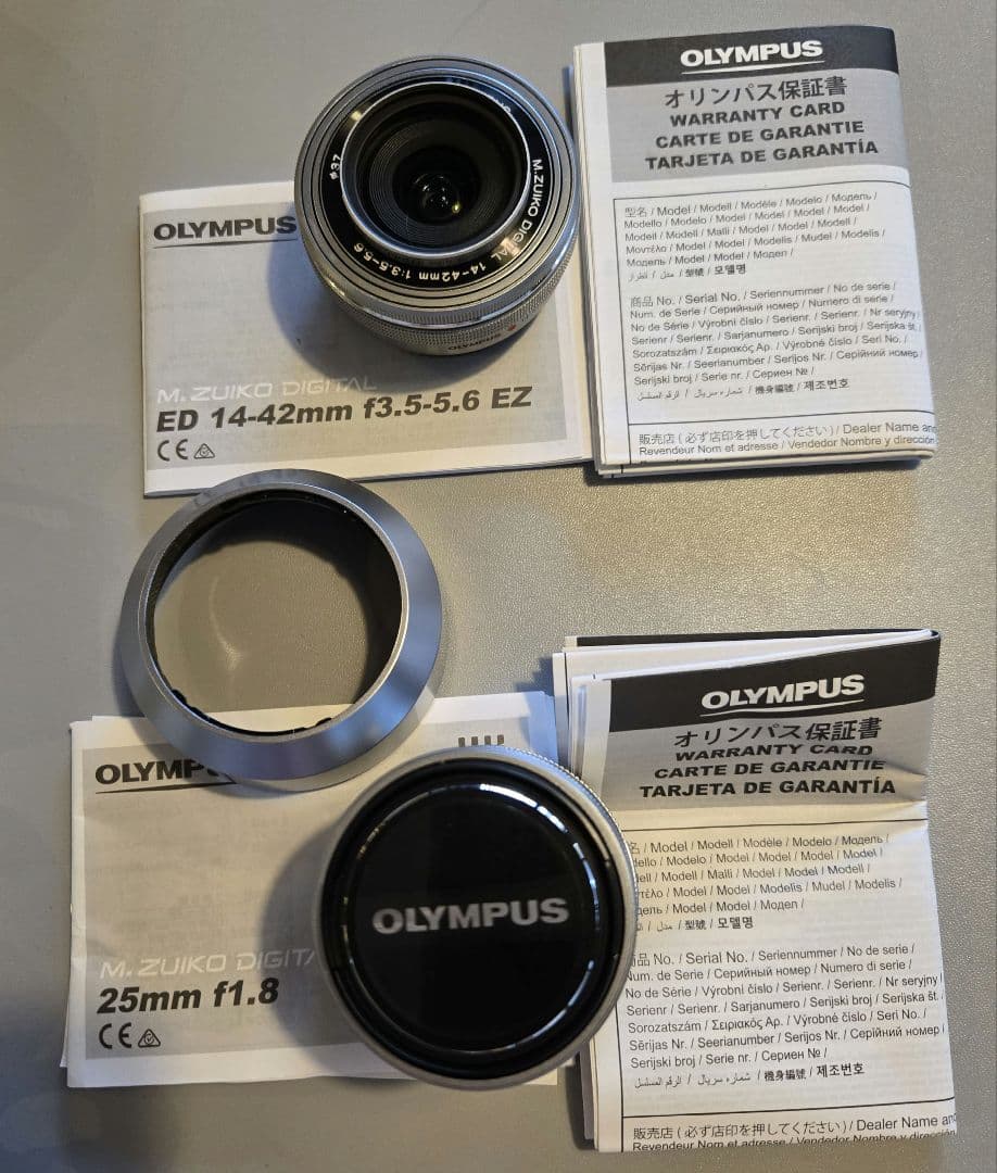 OLYMPUS PEN E-P7本体ケースレンズ