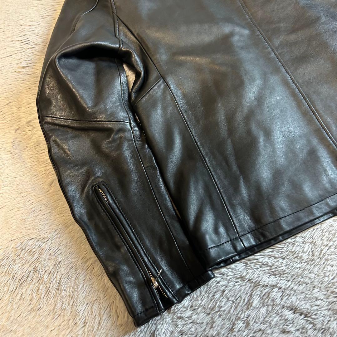 BEAUTY ＆ YOUTH ユナイテッドアローズ　ラムレザージャケット　S 黒