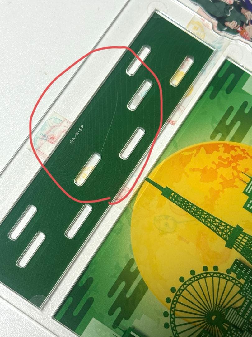 忍たま乱太郎 ジオラマアクリルスタンド 六年生 アクスタ 東京タワー