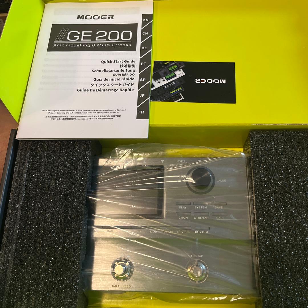 【ざこいぱん 】MOOER GE200 マルチエフェクター