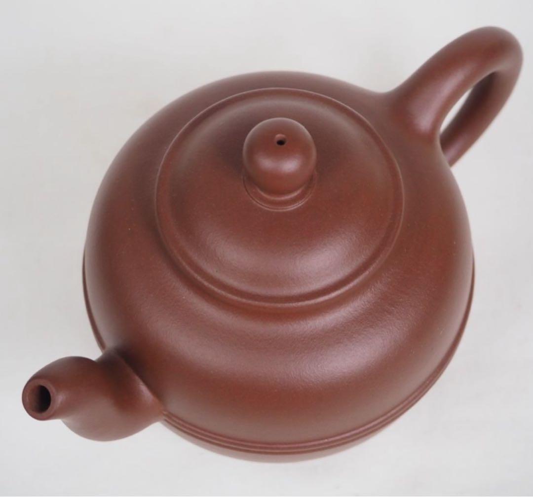 送料無料　高級工芸美術師劉錫芬造　紫砂壺/急須/茶注　未使用　共箱　煎茶道具