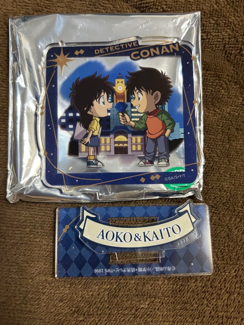 名探偵コナン　黒羽快斗　中森青子　アクスタ　怪盗キッド