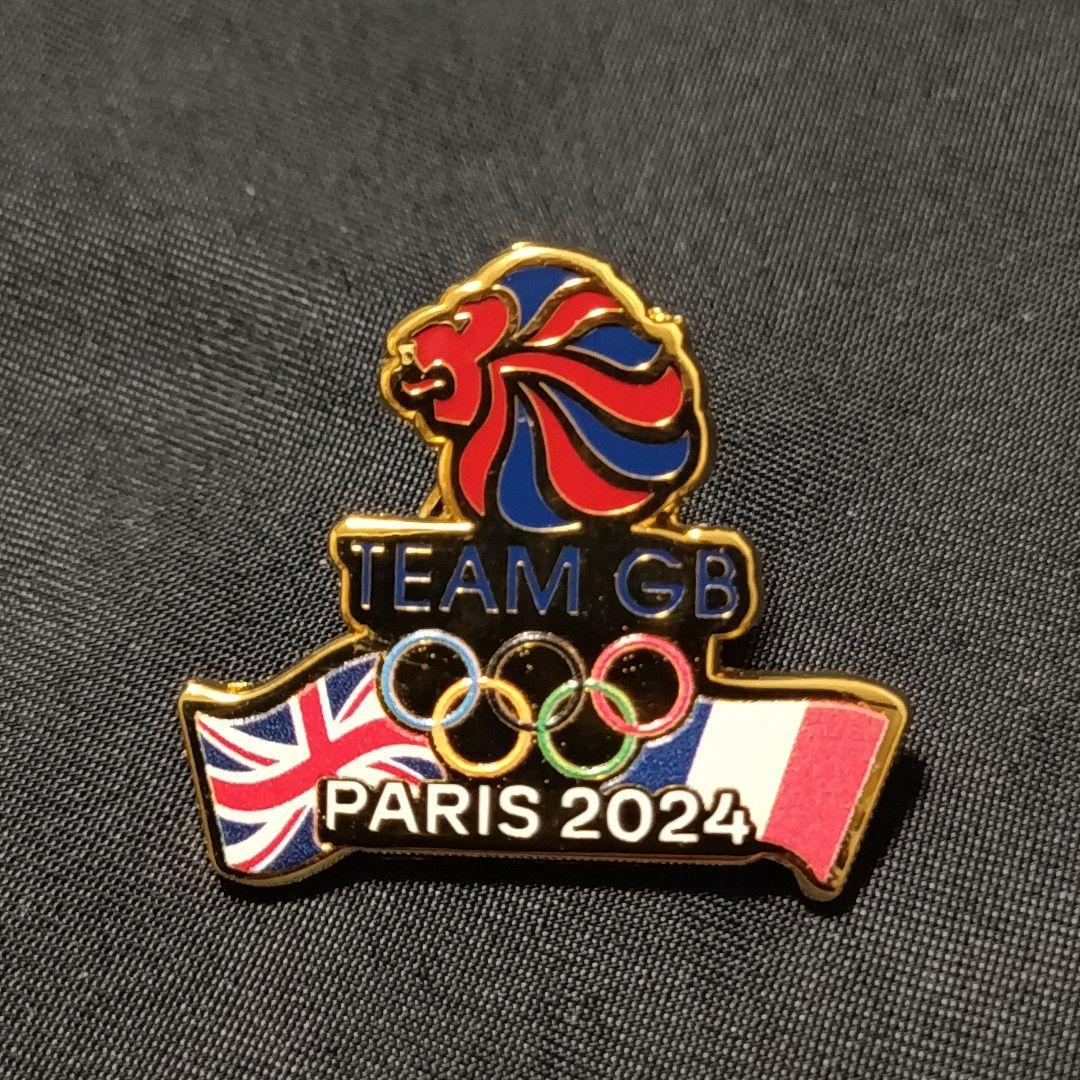 イギリス代表　ピンバッチ　GREAT BRITAIN パリオリンピック2024