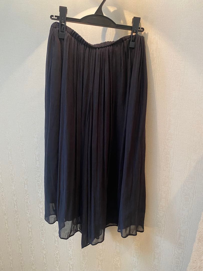 ビアズリー　シワシフォンギャザーパンツ