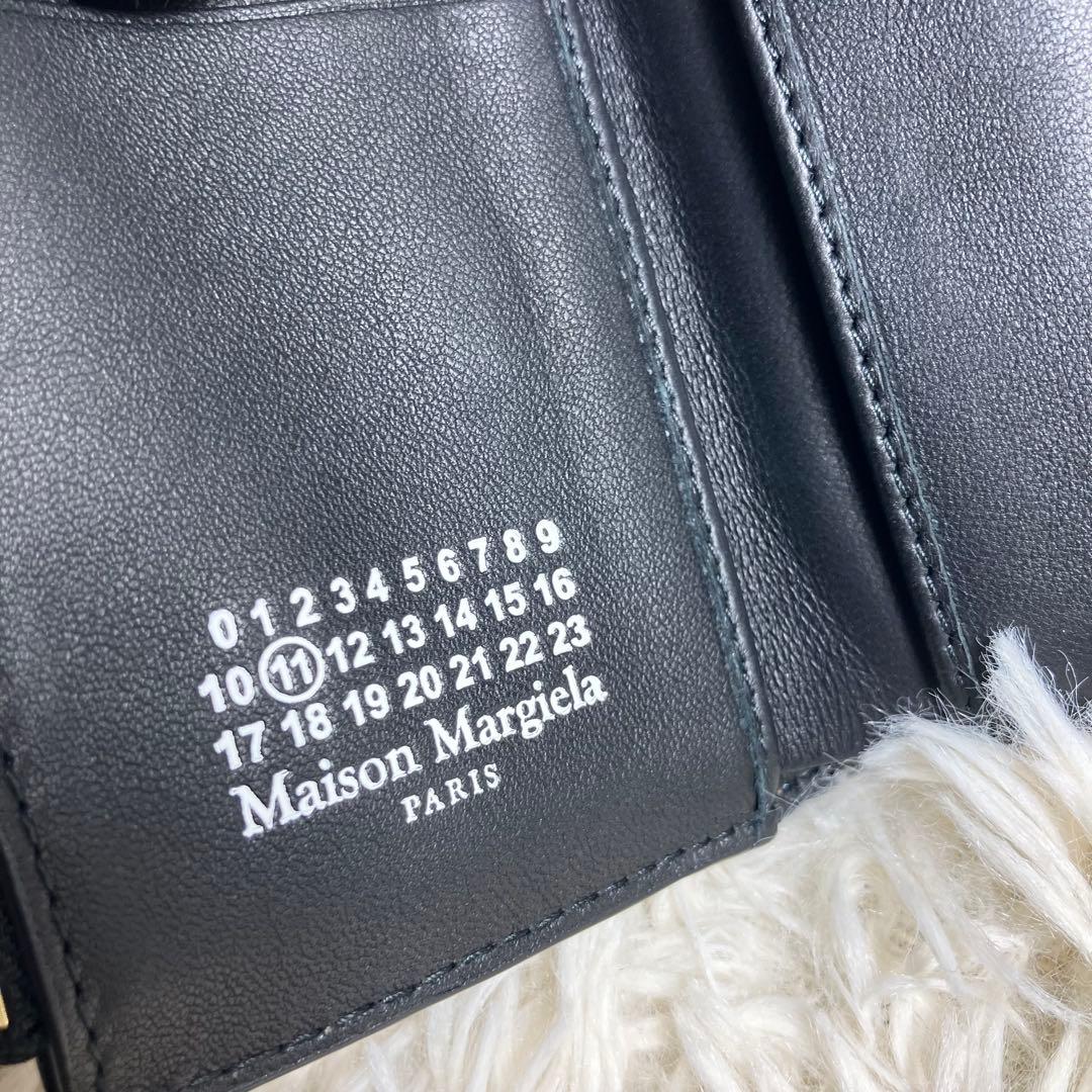 【極美品】 マルジェラ グラムスラム トリフォールド ブラック