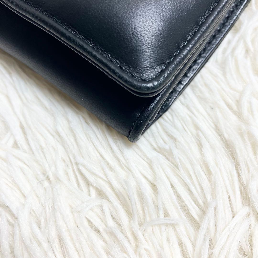 【極美品】 マルジェラ グラムスラム トリフォールド ブラック