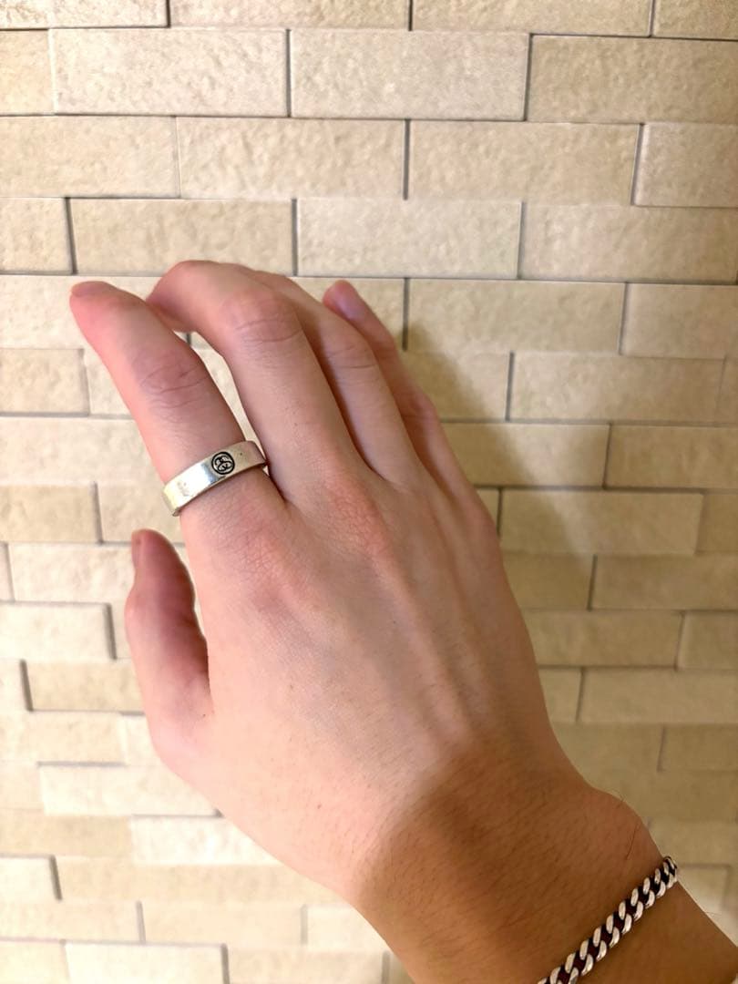 最終値下げ　オールドステューシー　リング　STUSSY SOLID SILVER