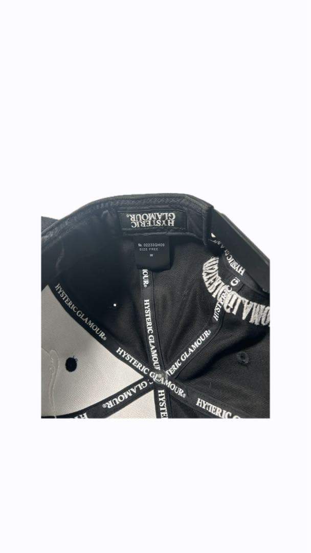 HYSTERIC GLAMOUR ブラックキャップ