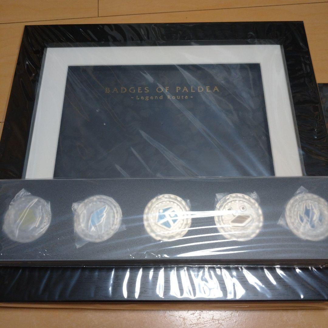 【新品未使用】ポケモン バッジコレクション レジェンドルートセット