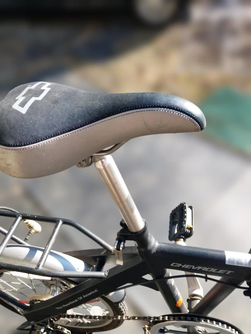 値下げ：19800を17000円へ。シボレー折りたたみ自転車 千葉県船橋市発】