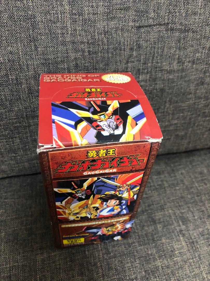 未開封BOX勇者王ガオガイガー トレーディングカードコレクション第一弾エッチング