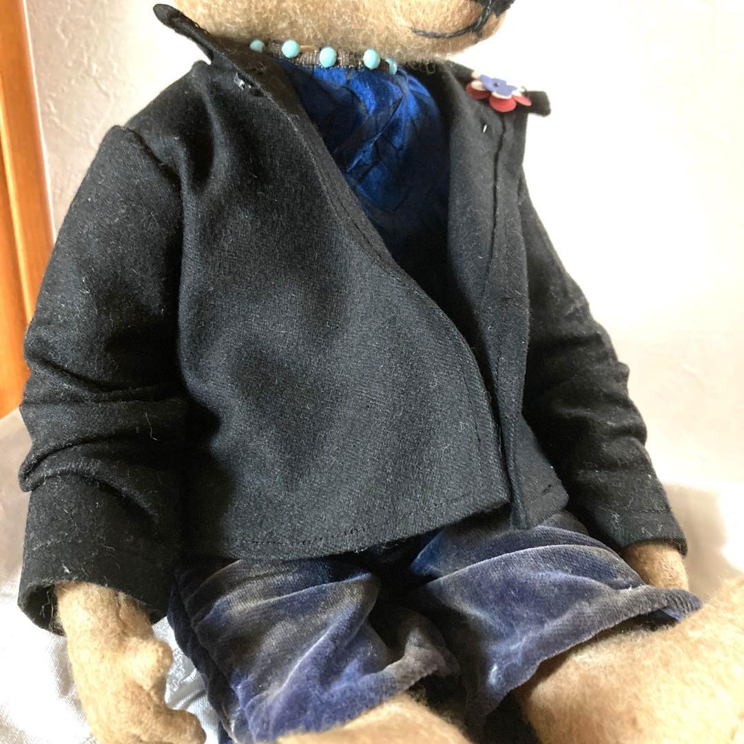 ⭐️フランスアンティークを纏った紳士なテディベア　テディベア作家　アンニュイベア⭐️