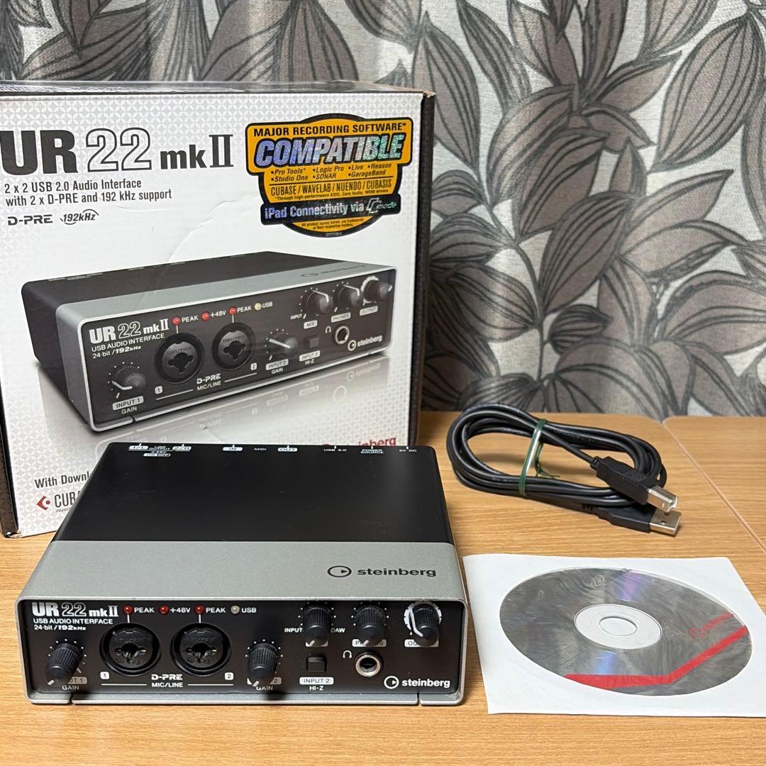 steinberg UR22mk2 オーディオインターフェース スタインバーグ