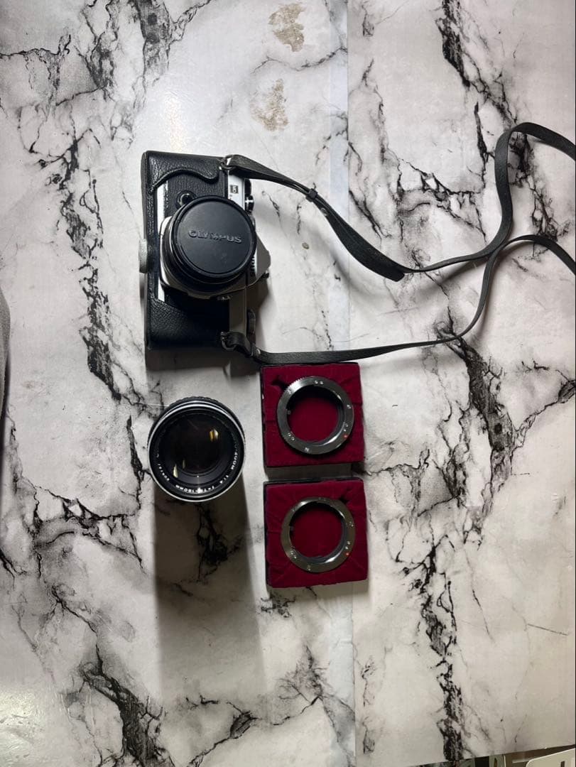 Olympus OM-1 フィルムカメラ レンズ付き