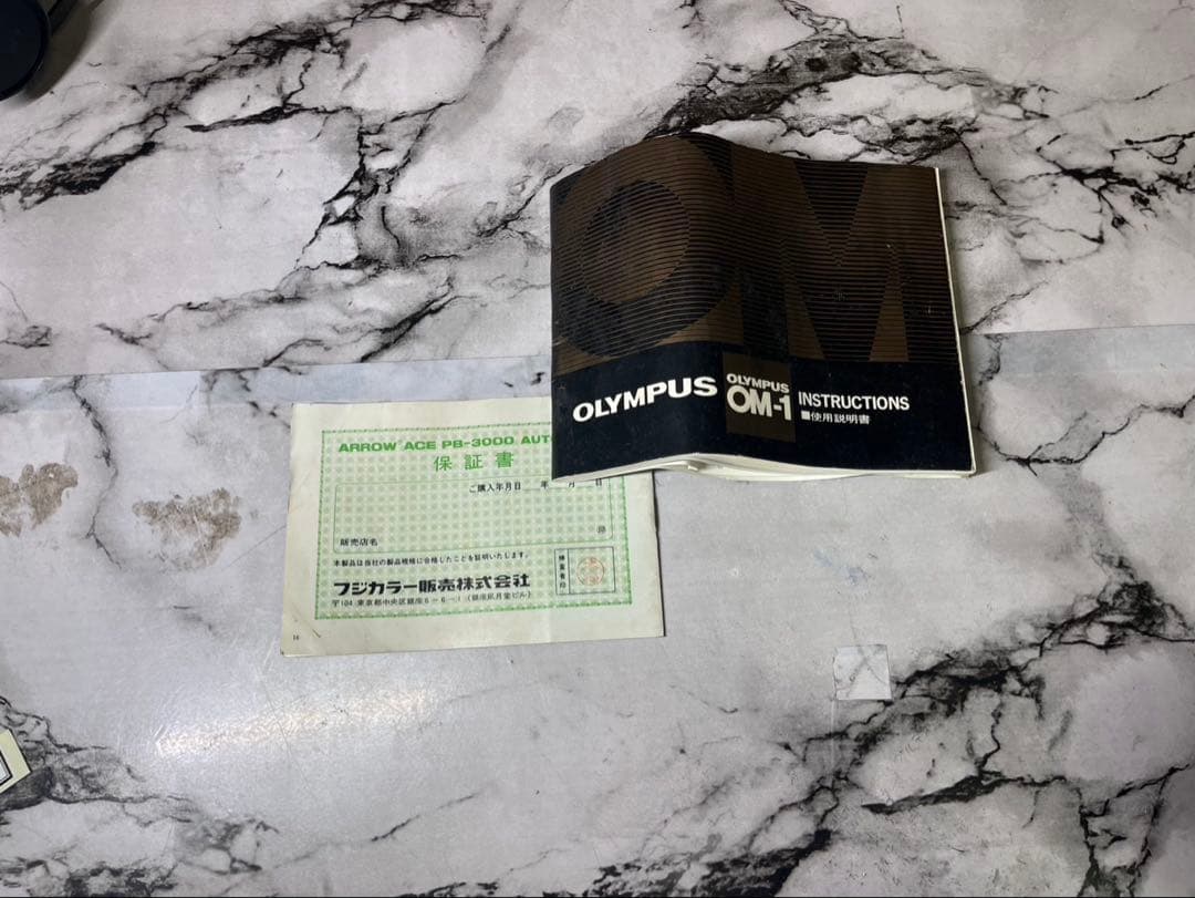 Olympus OM-1 フィルムカメラ レンズ付き