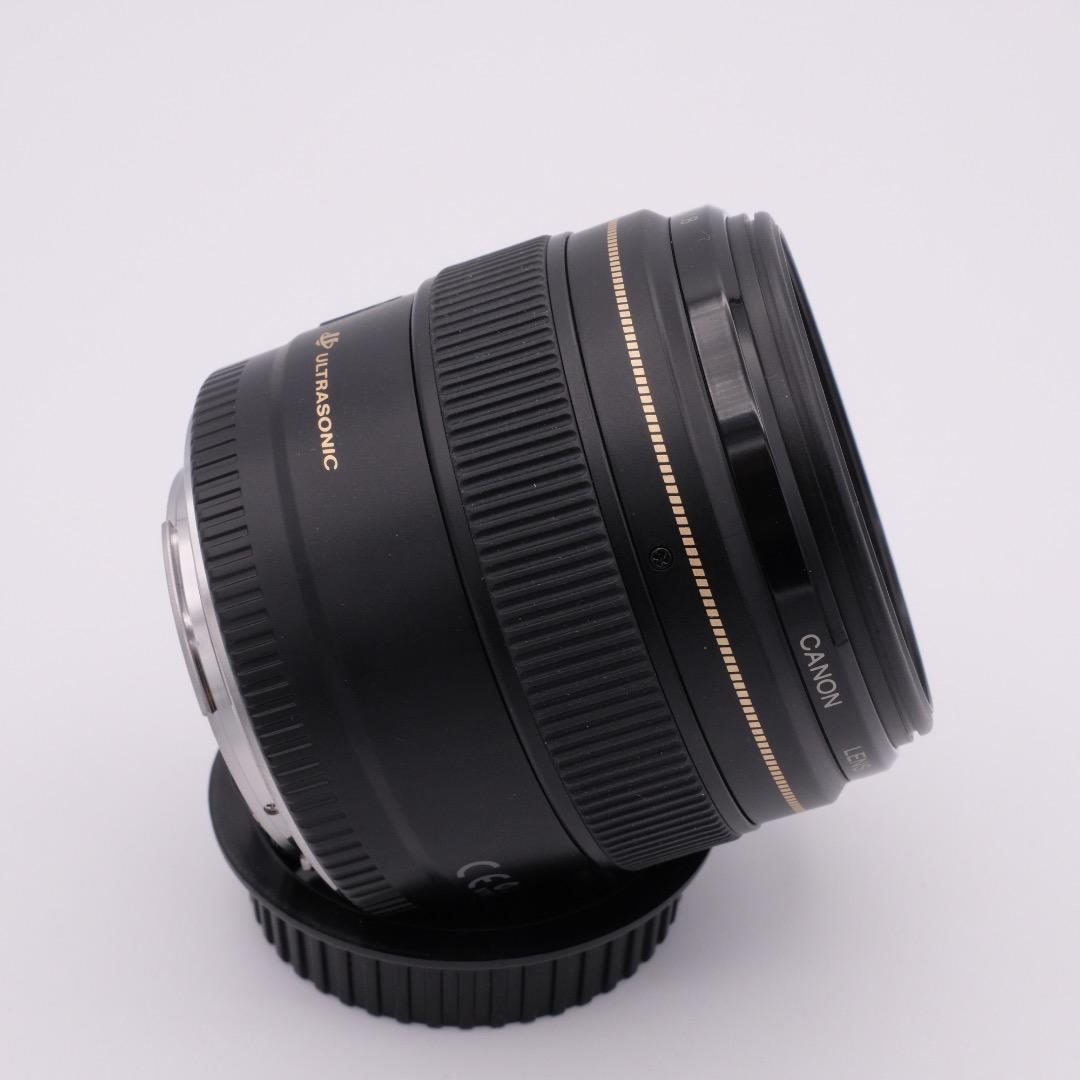 【ほぼ未使用】Canon EF85mm F1.8 USM 元箱完備 フードおまけ