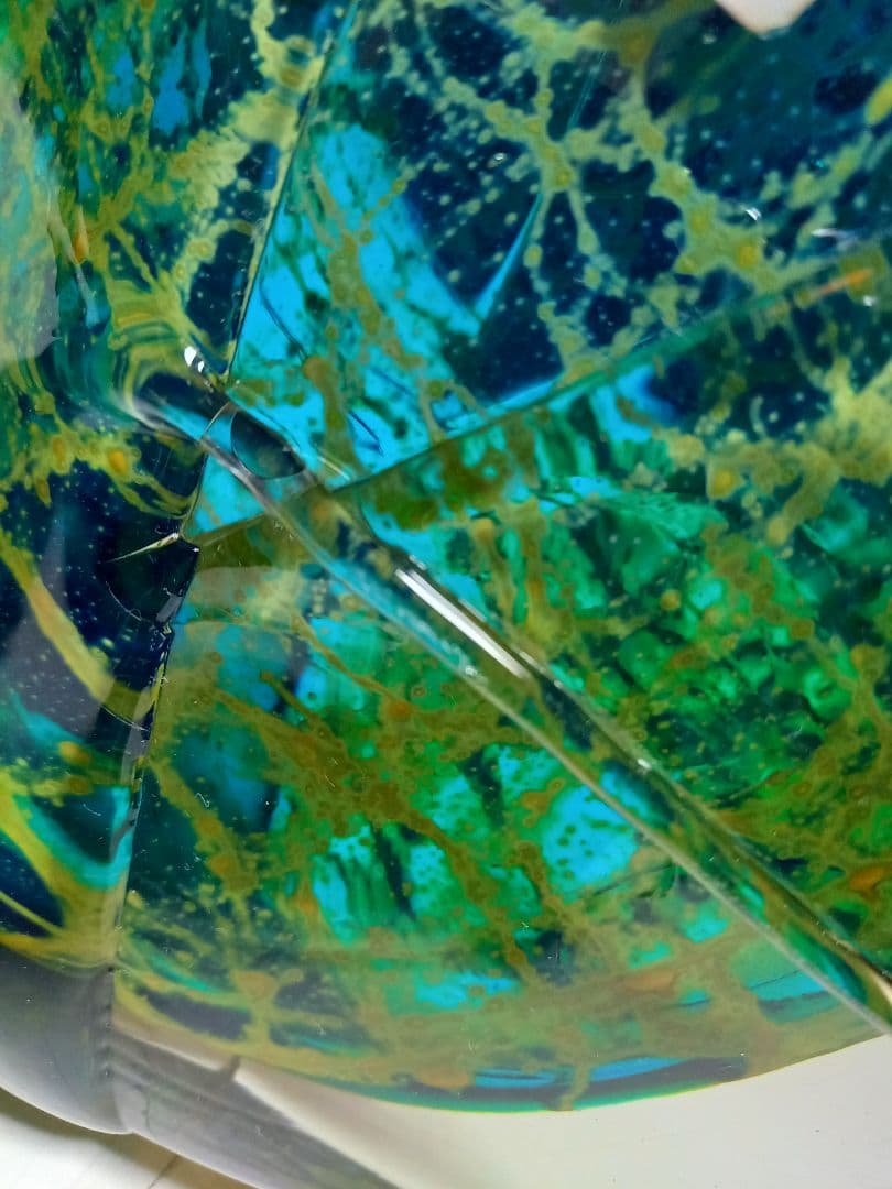 1984年　イムディーナ　グラス　マルタ島　　ミッシェル　ハリス　サイン入