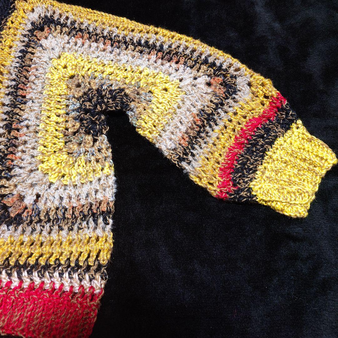 もこもこひつじ　マンドラゴラのあみぐるみ