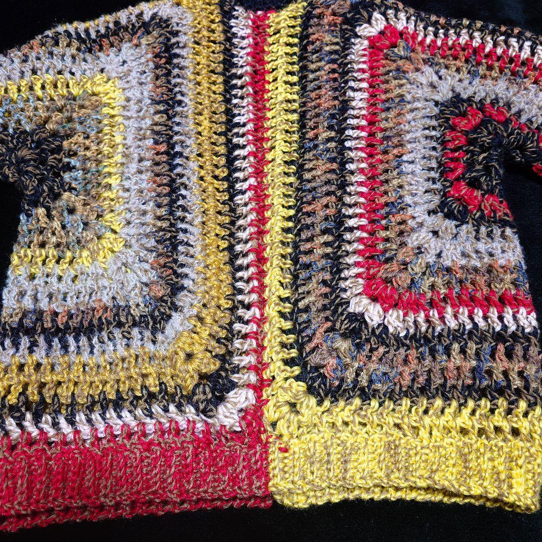 もこもこひつじ　マンドラゴラのあみぐるみ