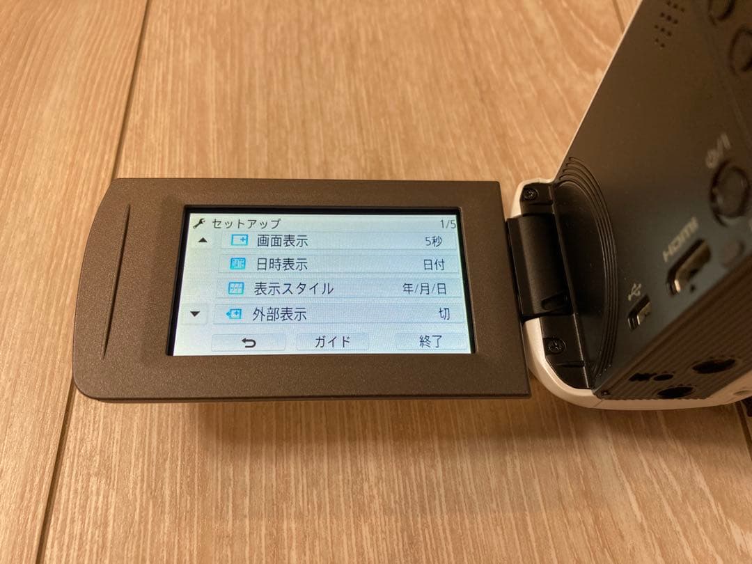 （美品）Panasonic HC-V360MS ビデオカメラ