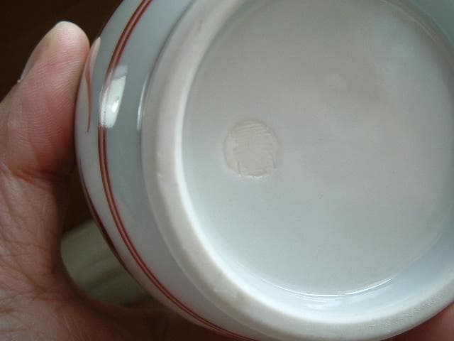 火入■赤絵 火入れ 平安 景雲 花絵 手あぶり 共箱 灰付き 京焼 骨董品■