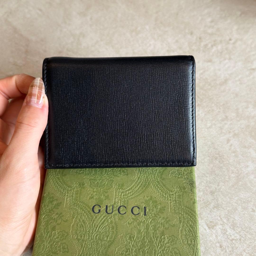 GUCCI グッチ マーモント 二つ折り財布