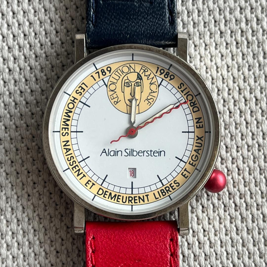 アランシルベスタイン　Alain Silberstein　クォーツ時計