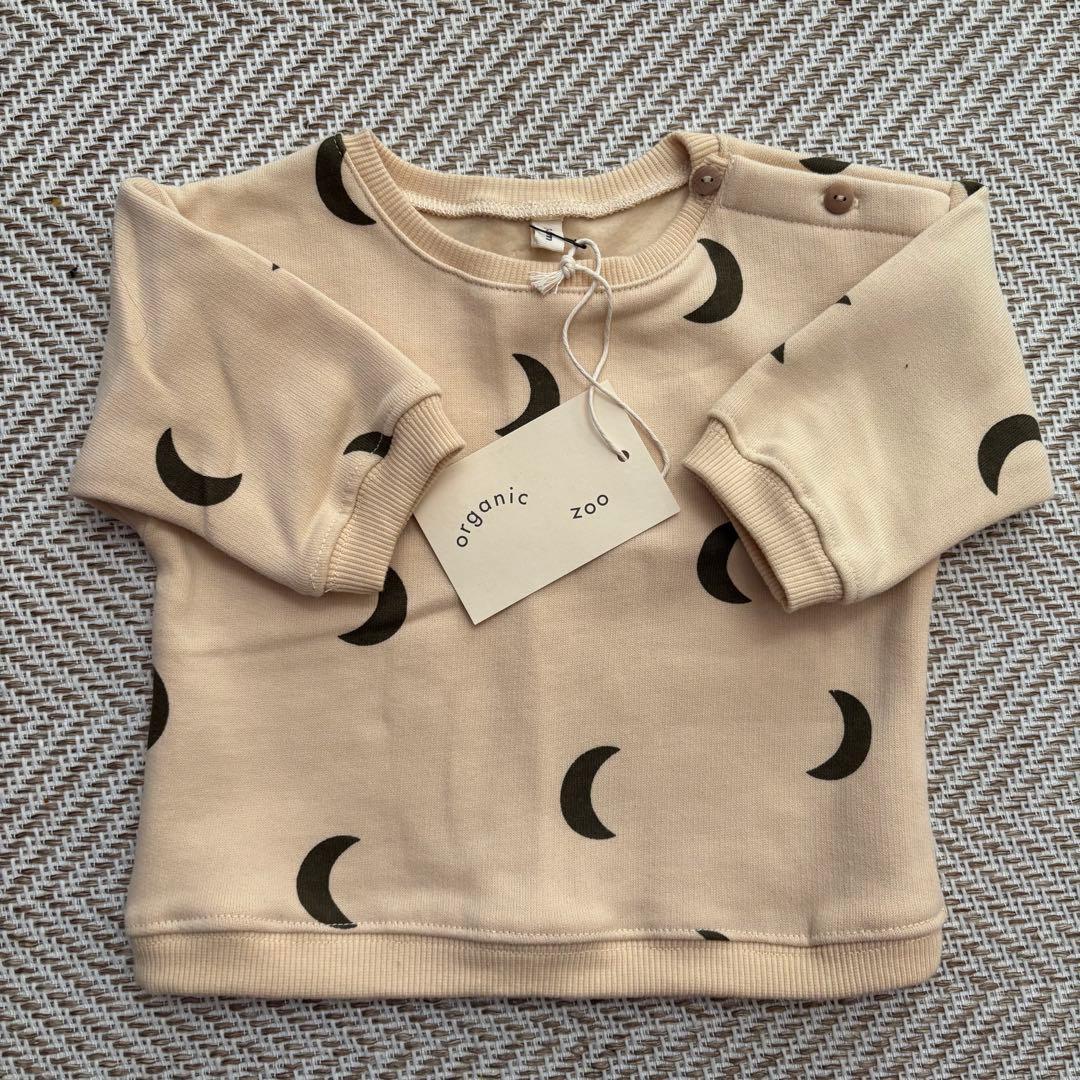 【新品未使用】オーガニックズー　ミッドナイト　トレーナー　スウェット